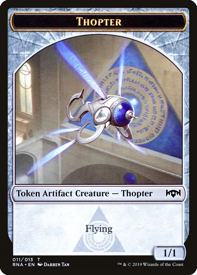 Thopter Token [Ravnica Allegiance Tokens]