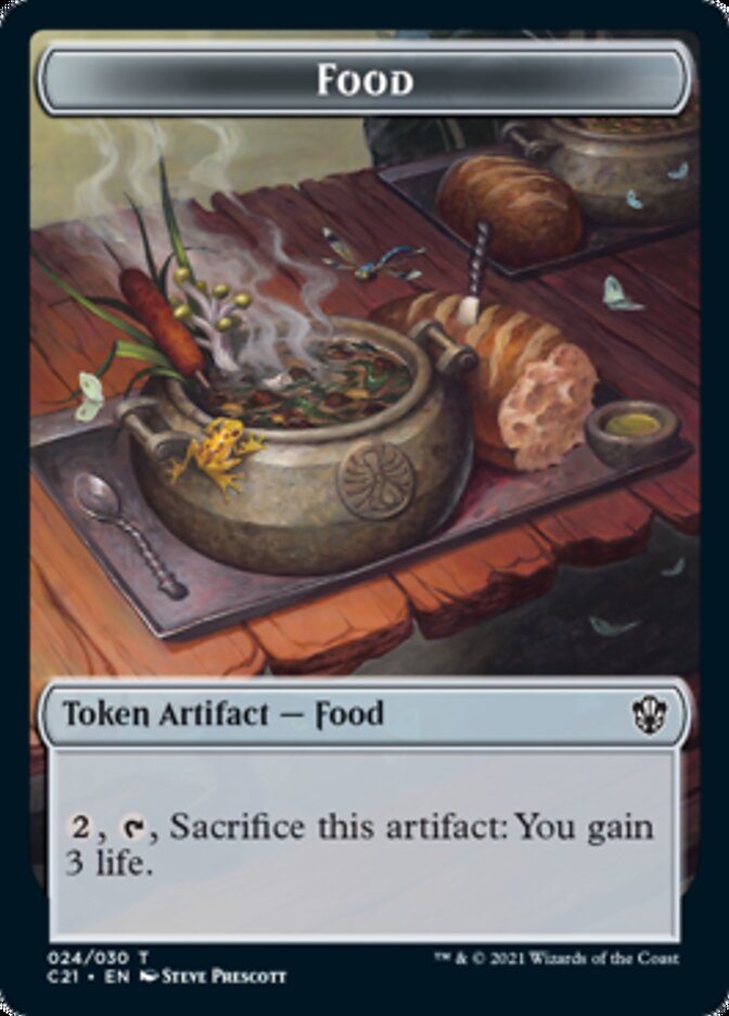 Food // Pest Token [Commander 2021 Tokens]