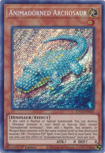 Animadorned Archosaur [ETCO-EN037] Secret Rare