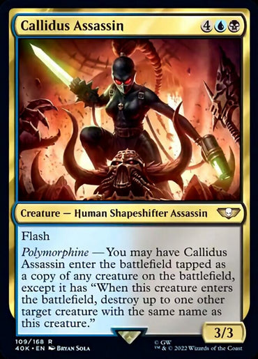 Callidus Assassin (Surge Foil) [Universes Beyond: Warhammer 40,000]