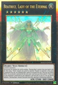 Beatrice, Lady of the Eternal [MAGO-EN035] Gold Rare