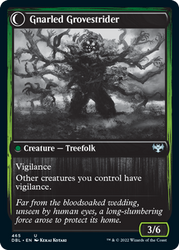 Dormant Grove // Gnarled Grovestrider [Innistrad: Double Feature]