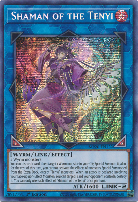 Shaman of the Tenyi [MP20-EN122] Prismatic Secret Rare