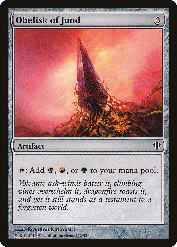 Obelisk of Jund [Commander 2013]