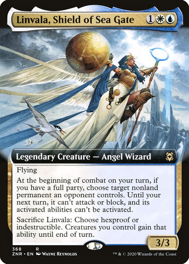 Linvala, Shield of Sea Gate (Extended Art) [Zendikar Rising]