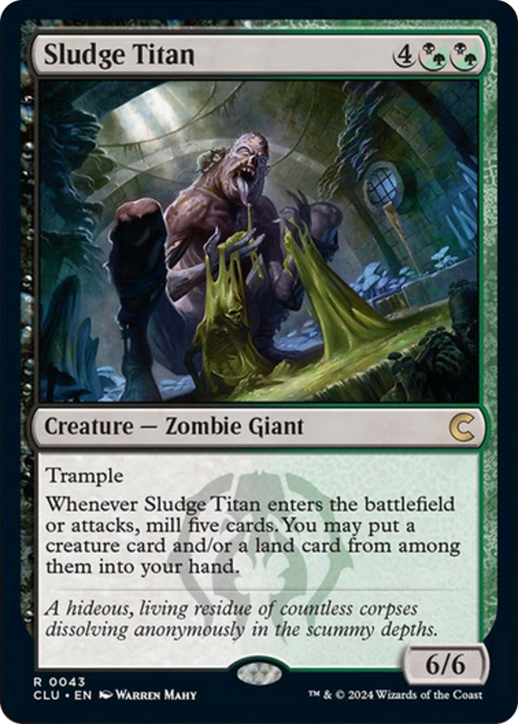 Sludge Titan [Ravnica: Clue Edition]