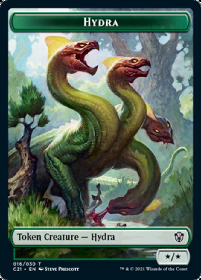 Hydra // Boar Token [Commander 2021 Tokens]