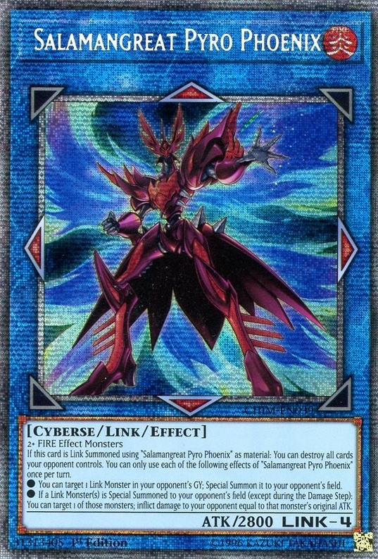 Salamangreat Pyro Phoenix (Starlight Rare) [CHIM-EN039] Starlight Rare