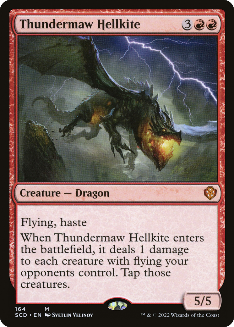 Thundermaw Hellkite [Starter Commander Decks]