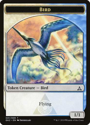 Bird // Sphinx Double-sided Token [Ravnica Allegiance Guild Kit Tokens]