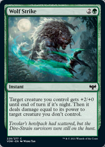 Wolf Strike [Innistrad: Crimson Vow]