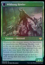 Howlpack Piper // Wildsong Howler [Innistrad: Crimson Vow Prerelease Promos]