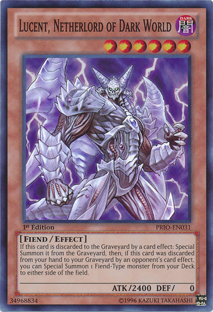 Lucent, Netherlord of Dark World [PRIO-EN031] Super Rare