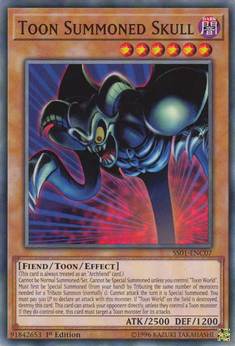 Toon Summoned Skull [SS01-ENC07] Common