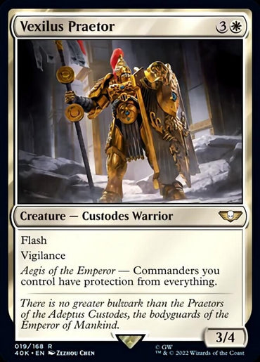 Vexilus Praetor (Surge Foil) [Universes Beyond: Warhammer 40,000]