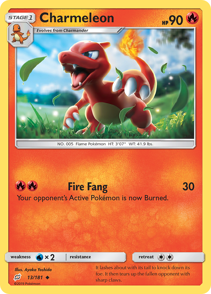 Charmeleon (13/181) [Sun & Moon: Team Up]