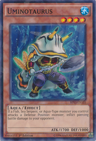 Uminotaurus [BP03-EN101] Shatterfoil Rare