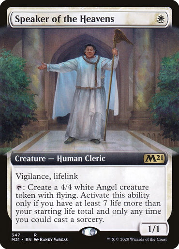 Speaker of the Heavens (Extended Art) [Core Set 2021]