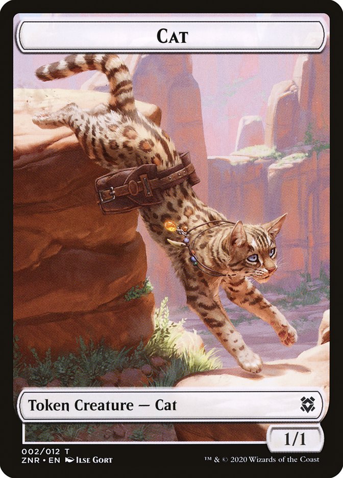 Cat Token [Zendikar Rising Tokens]