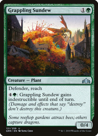 Grappling Sundew [Guilds of Ravnica]