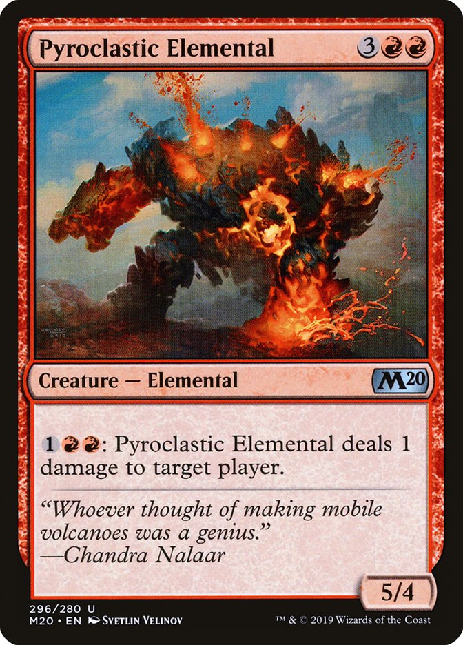 Pyroclastic Elemental [Core Set 2020]