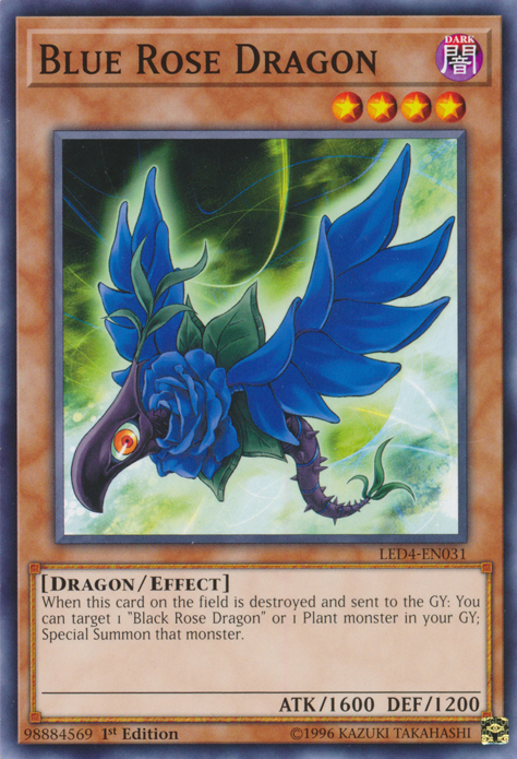 Blue Rose Dragon [LED4-EN031] Common