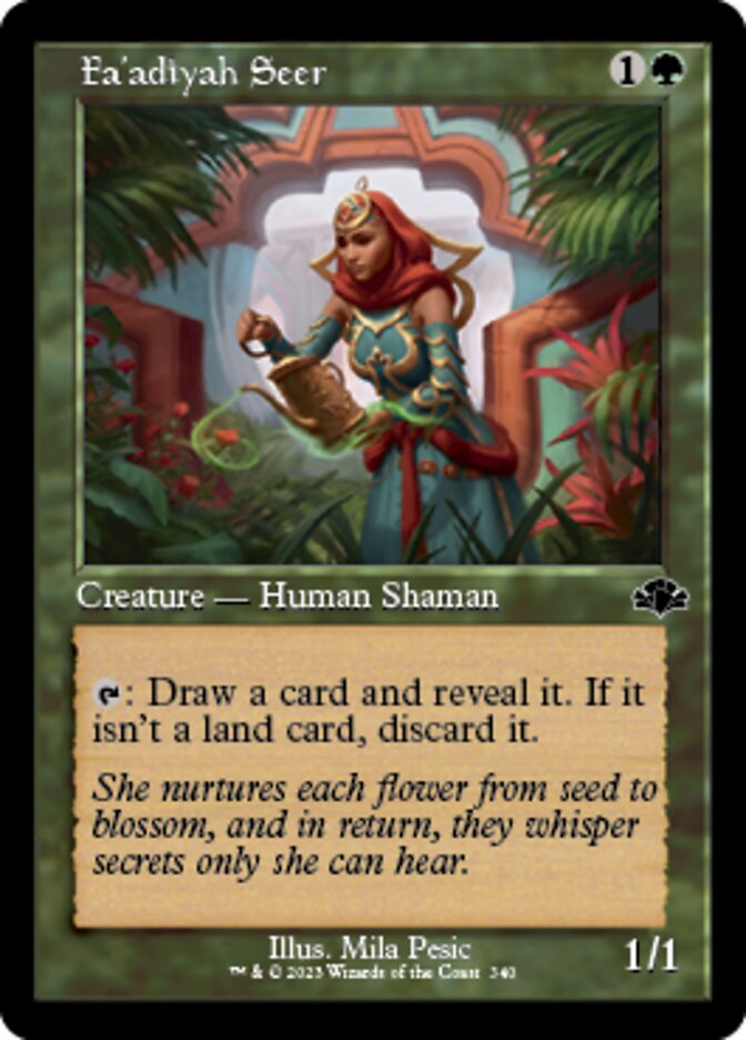 Fa'adiyah Seer (Retro) [Dominaria Remastered]