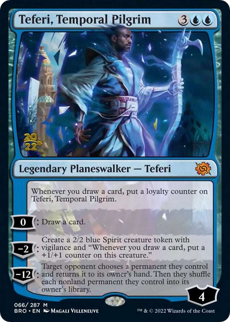 Teferi, Temporal Pilgrim [The Brothers' War: Prerelease Promos]