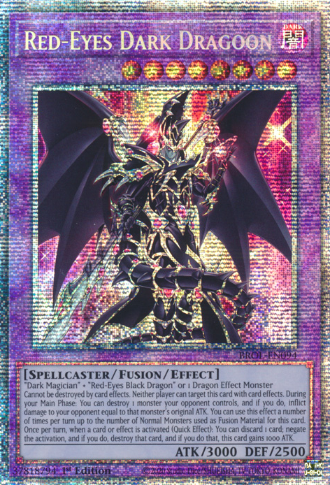 Red-Eyes Dark Dragoon [BROL-EN094] Starlight Rare