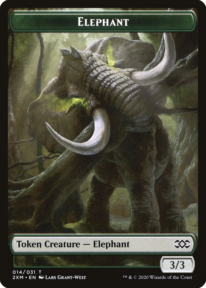 Elephant Token [Double Masters Tokens]