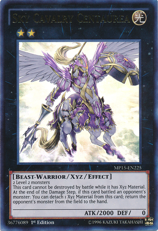 Sky Cavalry Centaurea [MP15-EN225] Ultra Rare