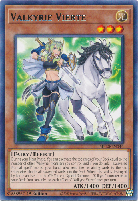 Valkyrie Vierte [MP20-EN044] Rare